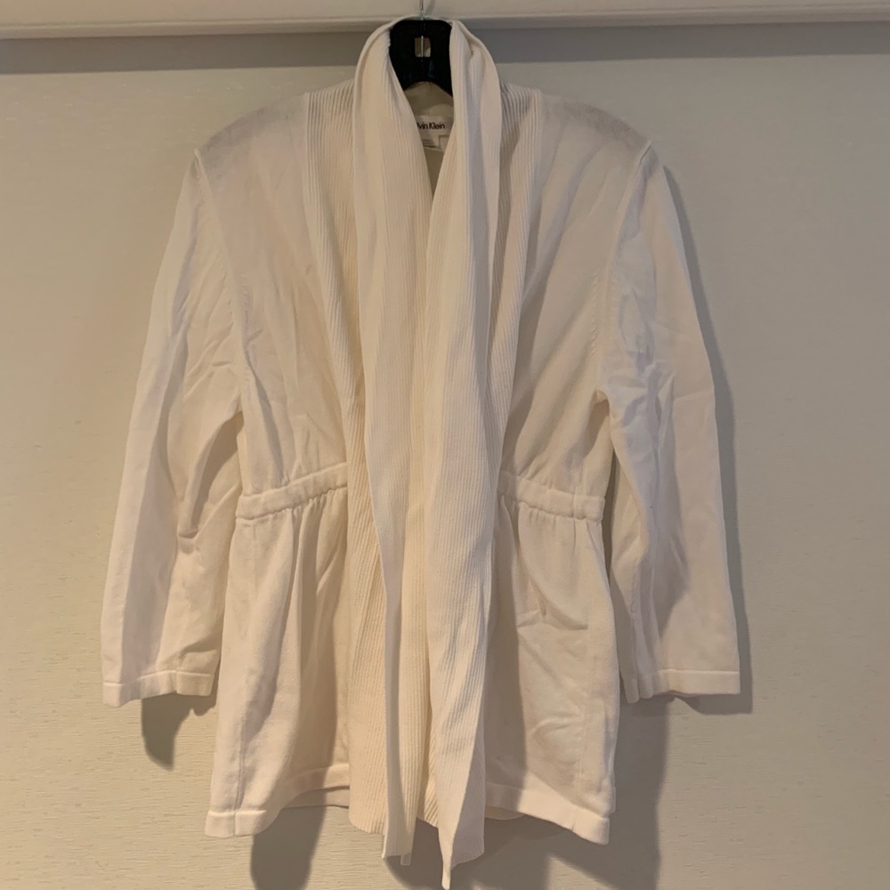 Tie waist Calvin Klein Cardigan